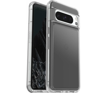 Otterbox Symmetry Series Clear voor Pixel 8 Pro, Clear (Pixel 8 Pro) Transparant