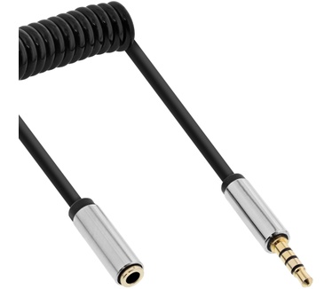 InLine 99284 Aluminium, Zwart