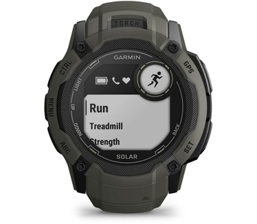 Garmin Instinct 2X Solar 50mm Standaard Zwart (Groen)