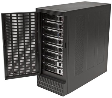 Startech.com USB 3.0 / eSATA 8-bay hot-swappable 2,5/3,5 inch SATA III harde-schijfbehuizing met UASP   8-bay SATA 6 Gbps behuizing voor HDD / SSD