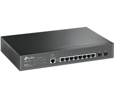 TP-Link JetStream 8-Port Gigabit L2 Managed Switch with 2 SFP Slots