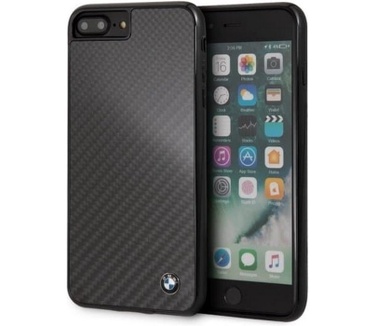 BMW Carbon Hard Case voor Apple iPhone 7/8 Plus (5.5") - Zwart Zwart