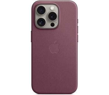 Apple FineWoven Back Cover - iPhone 15 Pro (6.1") Paars