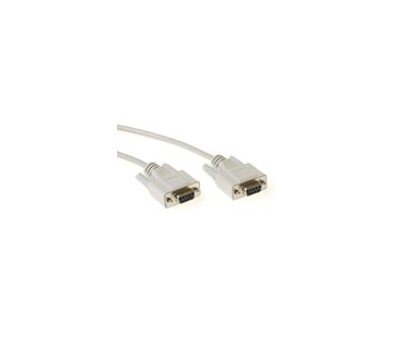 Advanced Cable Technology Serial printercable 9-pin D-sub female - 9-pin D-sub female 3 m
