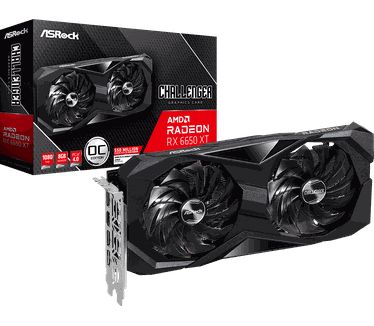 ASRock AMD Radeon RX 6650 XT Challenger D 8GB OC