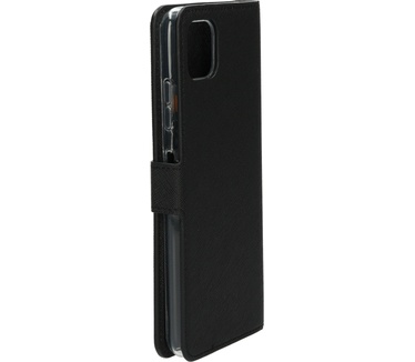Mobiparts Saffiano Wallet Case Samsung Galaxy A22 5G (2021) Black