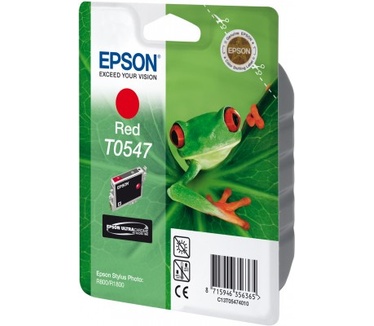 Epson inktpatroon Red T0547 Ultra Chrome Hi-Gloss