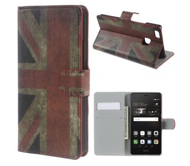 Just in Case Huawei P9 Lite Wallet Case - hoesje met stand - UK