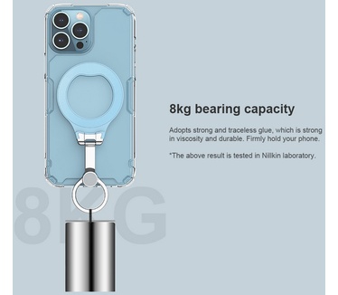 Nillkin SnapGrip Ring houder voor Apple MagSafe - Zwart