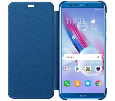 Huawei Honor Origineel Book Case PU Leder - 9 Lite  Blauw