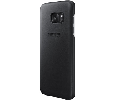Samsung Galaxy S7 Leather Cover Zwart