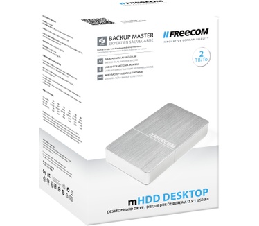 Freecom mHDD Desktop-Station USB 3.0 2TB Zilver