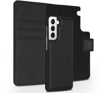 Accezz Premium Leather 2 in 1 Wallet Bookcase Samsung Galaxy S21 - Zwart