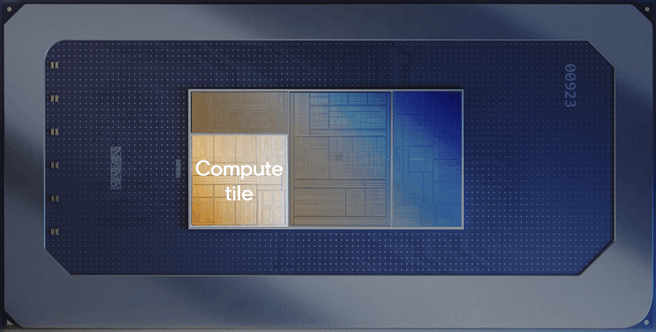 Compute tile Meteor Lake