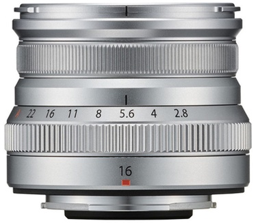 Fujifilm XF 16mm f/2.8 R WR Zilver