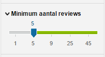 Filter_minimaal_aantal_reviews