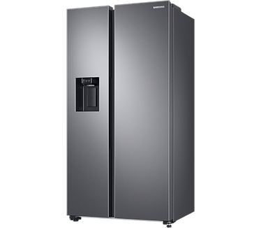 Samsung RS68A8831S9. Apparaatplaatsing: Vrijstaand, Productontwerp: Amerikaanse deur, Kleur van het product: Roestvrijstaal. Totale nettocapaciteit: 634 l, Klimaatklasse: SN-T, Geluidsniveau: 38 dB. Nettocapaciteit koelkast: 409 l, Brutocapaciteit koelkas