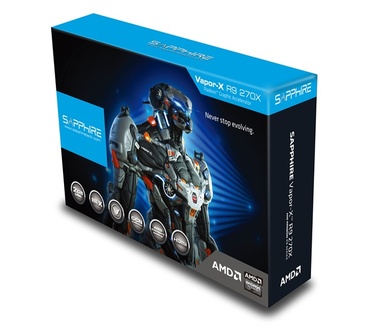 Sapphire R9 270X 2GB GDDR5 OC VAPOR-X Boost Lite Retail