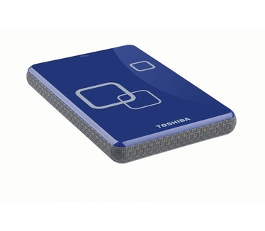 Toshiba StorE Art Version 3 - Vaste schijf - 750 GB - extern - 2.5" - Hi-Speed USB - blauw