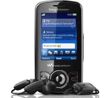 Sony Ericsson Walkman Spiro W100i  Zwart (-prepaid)