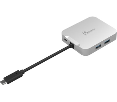 j5create JCD391-N 4K60 Elite USB-C® PD Multi-Port Adapter