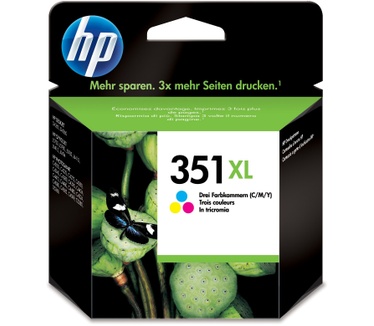 HP 351XL Tri-colour Inkjet Print Cartridge