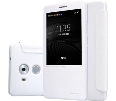 Nillkin New Sparkle S-View BookCase voor Huawei Mate 8 - Wit