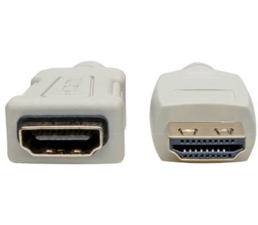 Tripp-Lite P569-010-2B-MF Beige, Zwart