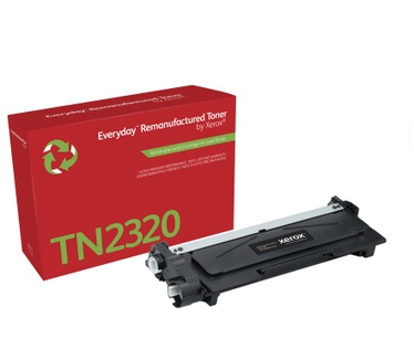 Xerox Zwarte toner cartridge. Gelijk aan Brother TN2320. Compatibel met Brother DCP-L2500, DCP-L2520, DCP-L2540, DCP-L2560, HL-L2300, L2340, L2360, L2365, MFC-L2700, L2720, L2740