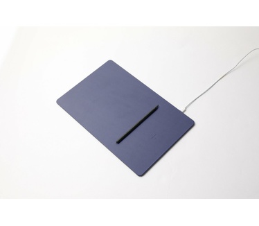 Pout HANDS3 PRO Fast Wireless Charging Mouse Pad - Blauw