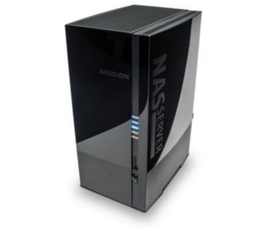 Medion LIFE Dual Bay NAS server (P89634) 4TB