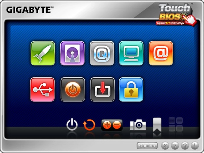 Gigabyte Touch Bios