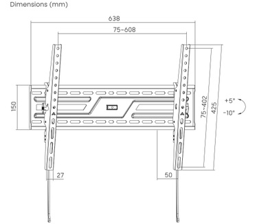 Gembird WM-86T-01