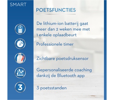 Oral-B Smart 4 4000N White Elektrische Tandenborstel Powered By Braun