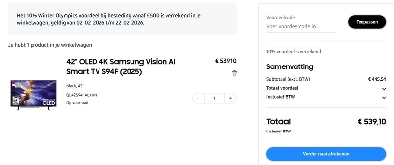 Afbeeldingslocatie: https://tweakers.net/i/ddklCf6vodY1pwFd251FHJcvAjo=/800x/filters:strip_icc():strip_exif()/f/image/KR4y2gYyCYMNgCLgo7cHdPdN.jpg?f=fotoalbum_large