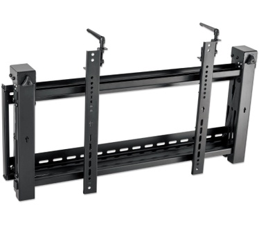 Manhattan Video Wall Mount, Pop Out, 1 Screen, 45"-70", VESA 200x200mm to 600x400mm, Tilt -5° to 3°, Max 70kg, Black, Box