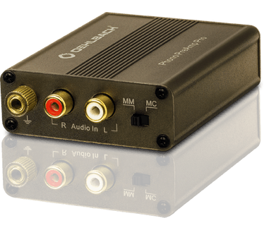 Oehlbach Phono PreAmp Pro Vervormingsvrije phono-voorversterker voor MM- en MC-platenspelers