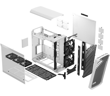 Fractal Design Torrent White TG Clear Tint