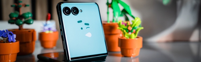 Flipphone met hoge funfactor