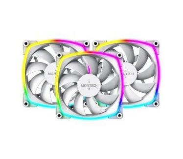 Montech AX120 PWM 3-Pack Wit, 120mm
