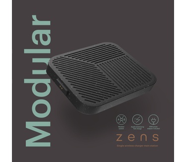 Otterbox Zens Modular Single Draadloze oplader Main Station, Zwart