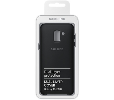 Samsung EF-PJ600CBEGWW (Galaxy J6) Zwart