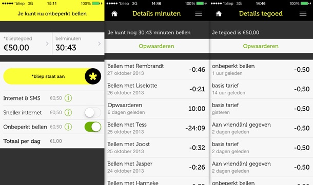 nieuwe bliep apps