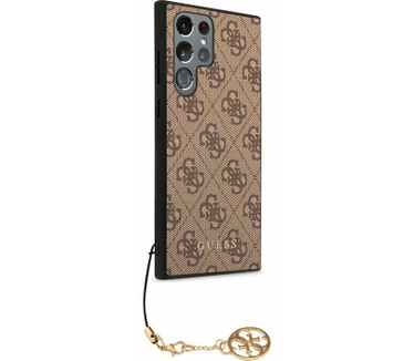 Guess 4G Charms Hard Case Samsung Galaxy S22 Ultra (S908) - Bruin Bruin