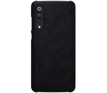 Nillkin Qin PU Leather Book Case voor Xiaomi Mi 9 - Zwart  Zwart
