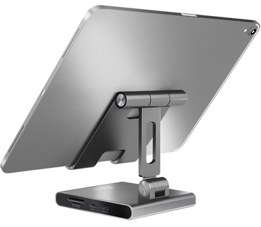 j5create JTS224-N Standaard onder meerdere hoeken: met dockingstation voor iPad Pro®