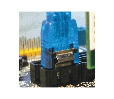 Akasa SATA2-60-BLUV SATA II Kabel (60cm, UV-Blauw)