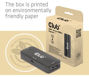 Club 3D HDMI Active 4K60Hz Repeater F/F