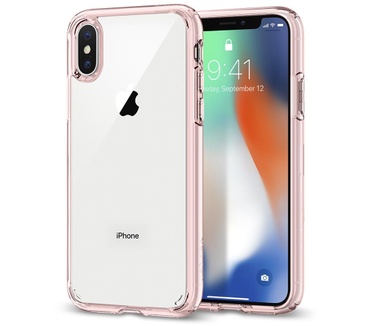 Spigen Apple iPhone X Hoesje Ultra Hybrid  Roze