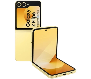 Samsung Galaxy Z Flip6, 512GB opslag Geel